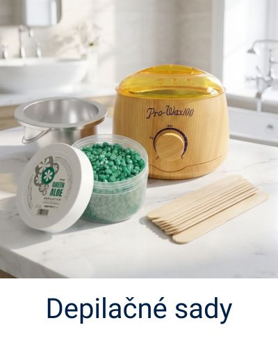 Voskové depilačné sady
