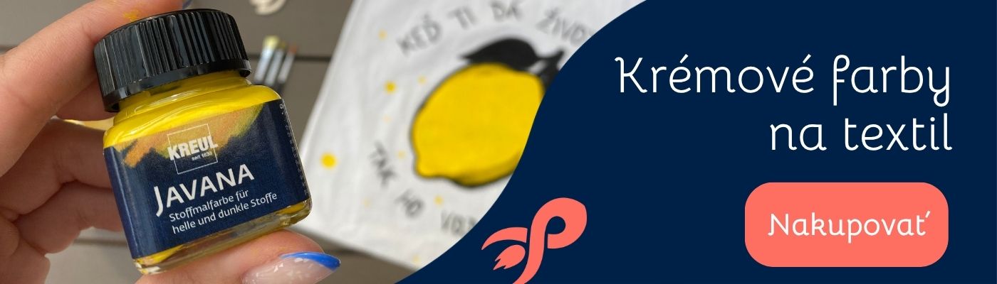 Farby na textil kreul