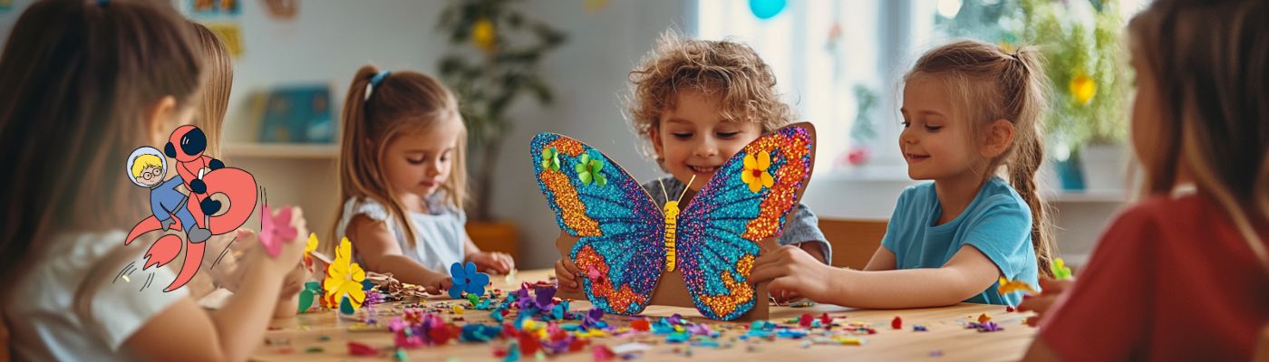 Male farebne dekoracie