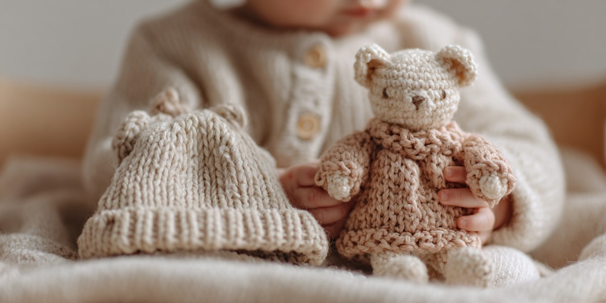 Pletenie a háčkovanie pre bábätká z jemných priadzí