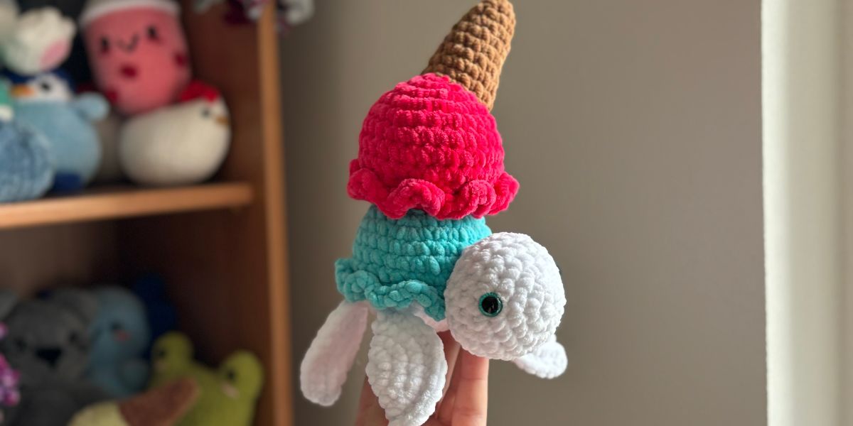 Korytnačka so zmrzlinou