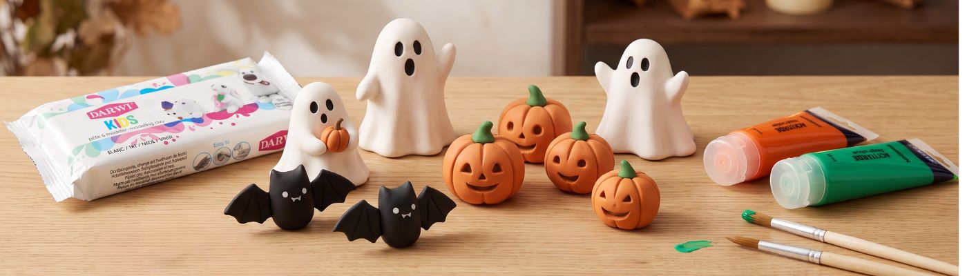 haloween modelovanie s detmi