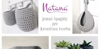 Bavlnené špagáty NATANA, Vaša kreativita vítaná!
