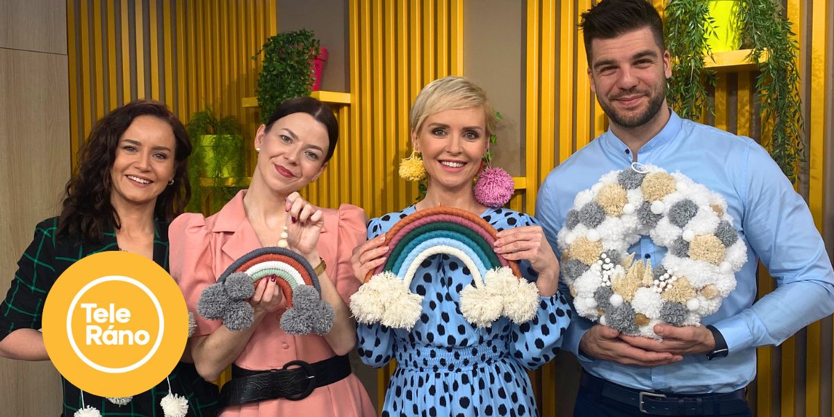 Hravé pom pom dekorácie
