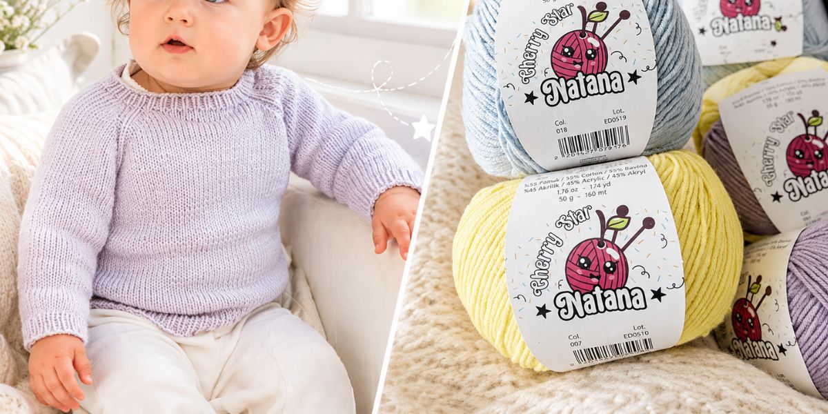 Raglanový svetrík pre bábätko