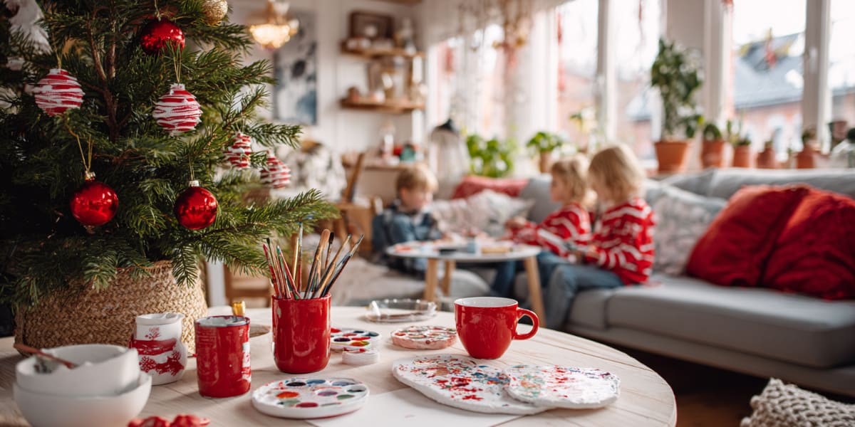 Vianočné tvorenie s deťmi