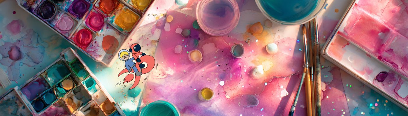 Vodove a akvarelove farby