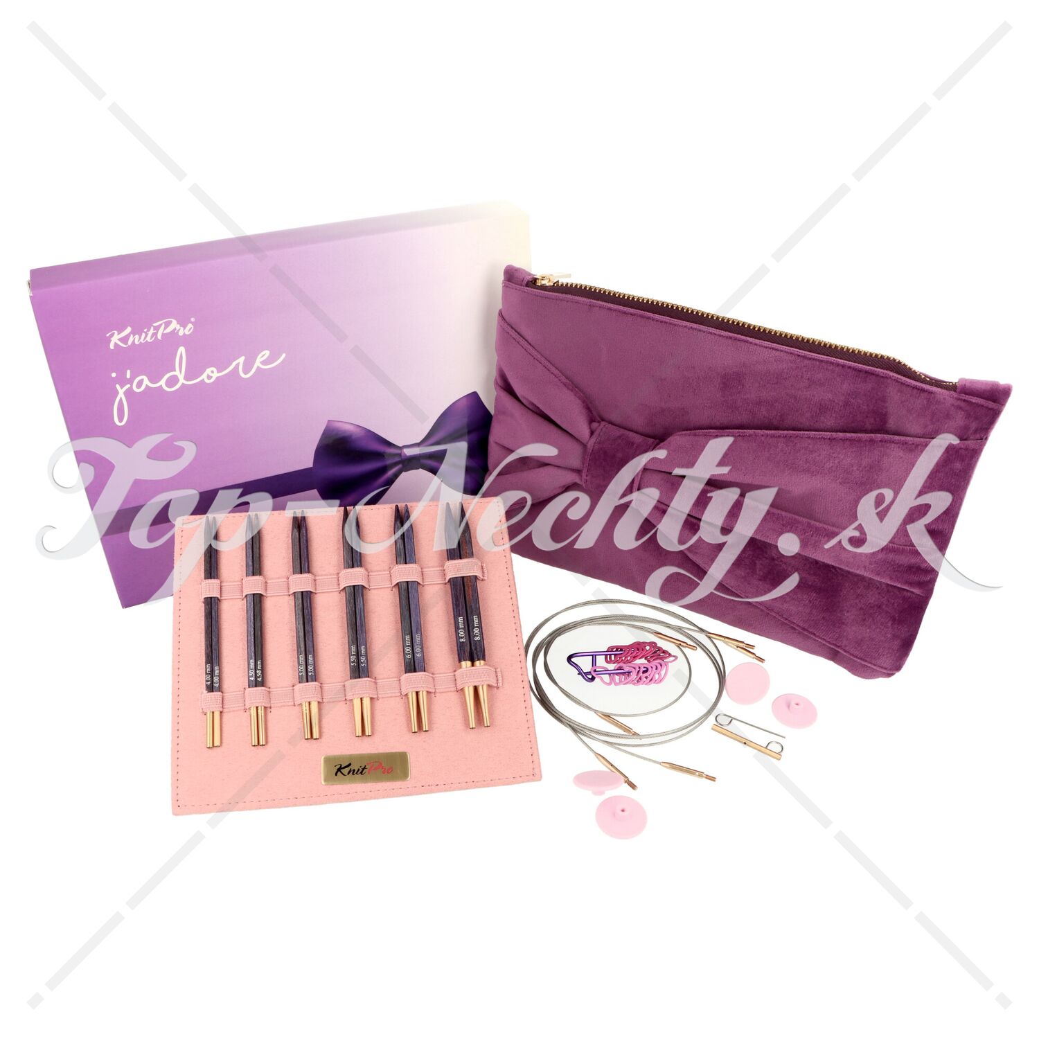 KnitPro J'adore Gift Set sada vymeniteľných ihlíc Noezon.sk