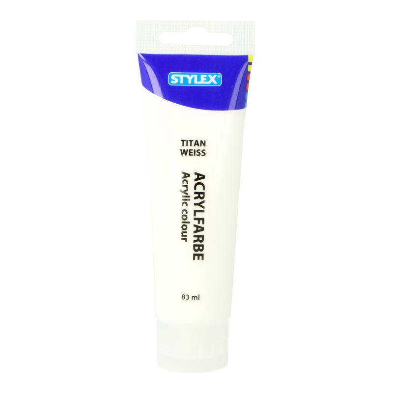Akrylová farba Stylex biela 83 ml