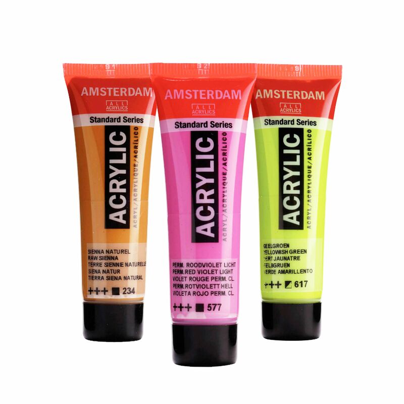 Akrylové farby Amsterdam Standard Series 20 ml – rôzne odtiene