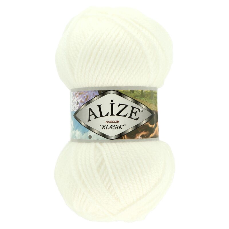 Alize Burcum Strickgarn – 100g, 210 M, 100% Polyacryl, Uni, Farbe Wählbar (z.B. Petrol), Weich & Vielseitig