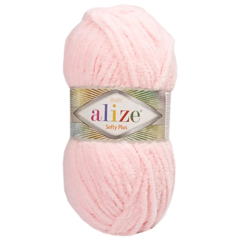 Alize Softy Plus 340 lososovo ružová