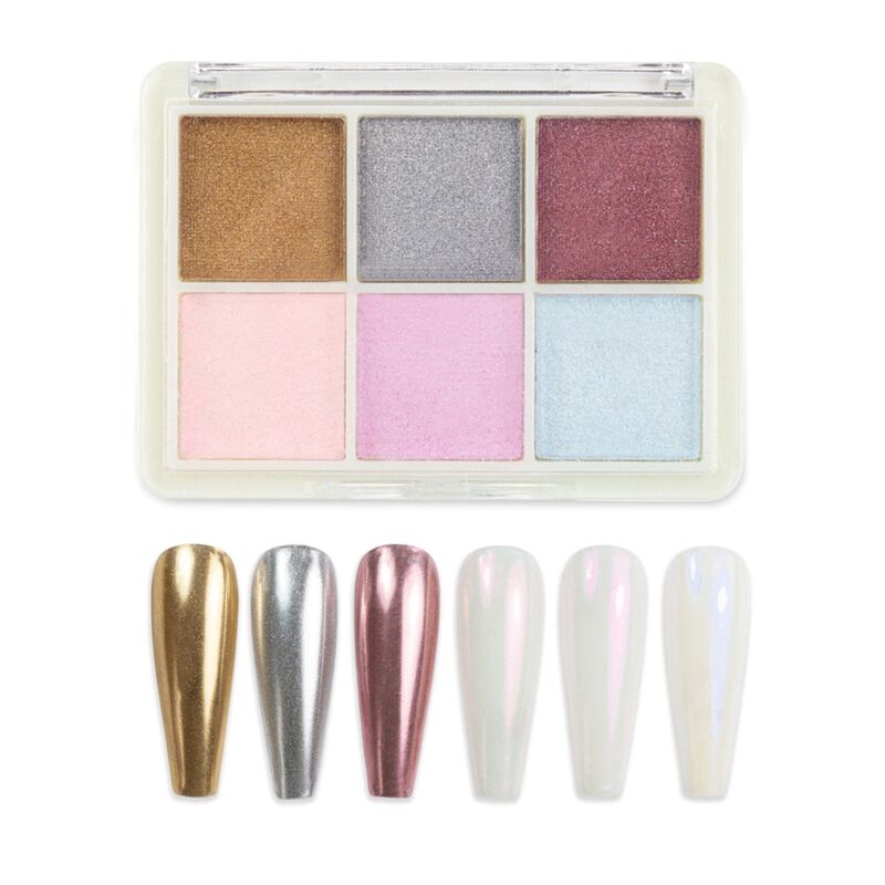 Aurora prášok na nechty paletka Molly Nails Nr.1