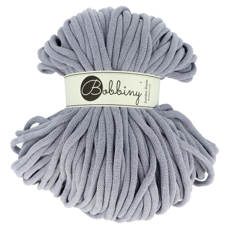 Corde Macramé Bobbiny Jumbo Tressée 9 Mm – 100 M Sable – Idéal Supports Plantes & Déco XXL