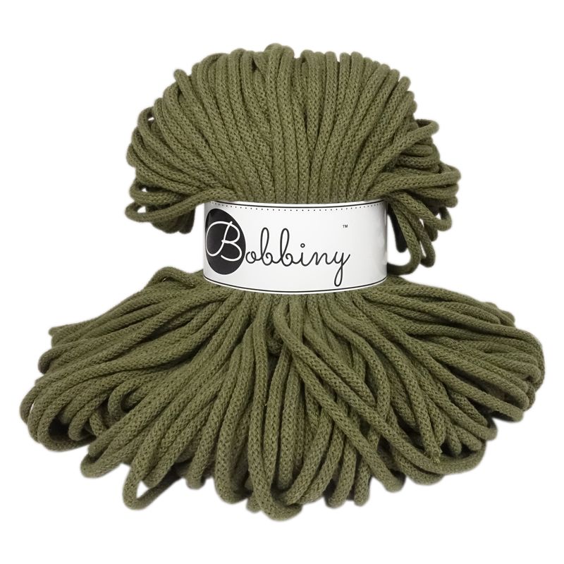Bobbiny Premium Avocado 5 mm 100 m