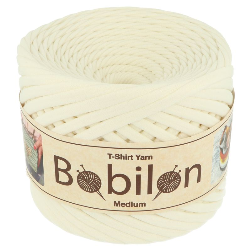 Bobilon tričkovina 293 smotanová biela 7- 9 mm 100 m