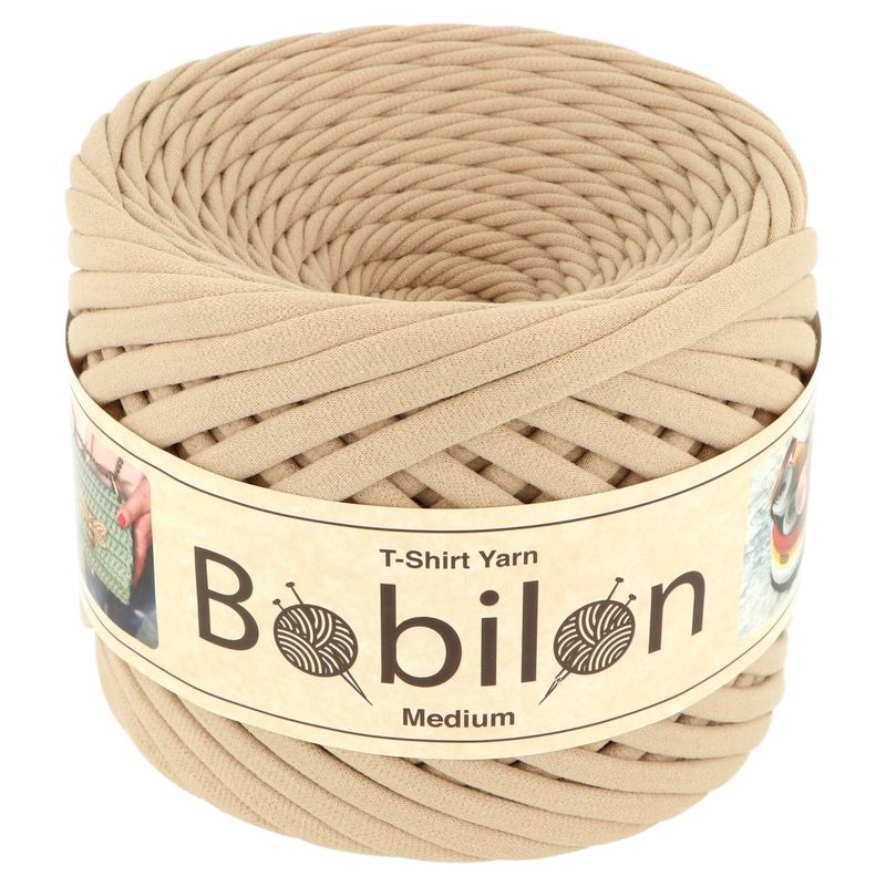 Bobilon tričkovina 302 karamelová 7- 9 mm 100 m