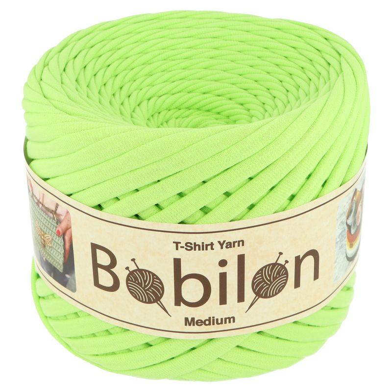 Bobilon tričkovina 422 neónová zelená 7- 9 mm 100 m