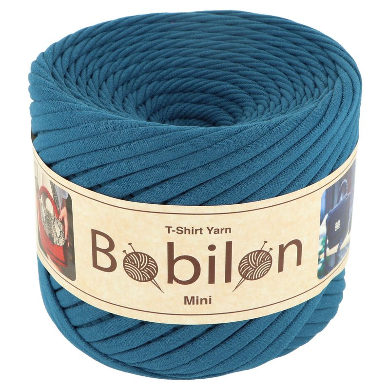 Bobilon tričkovina 477 modrá jeans 5- 7 mm 100 m