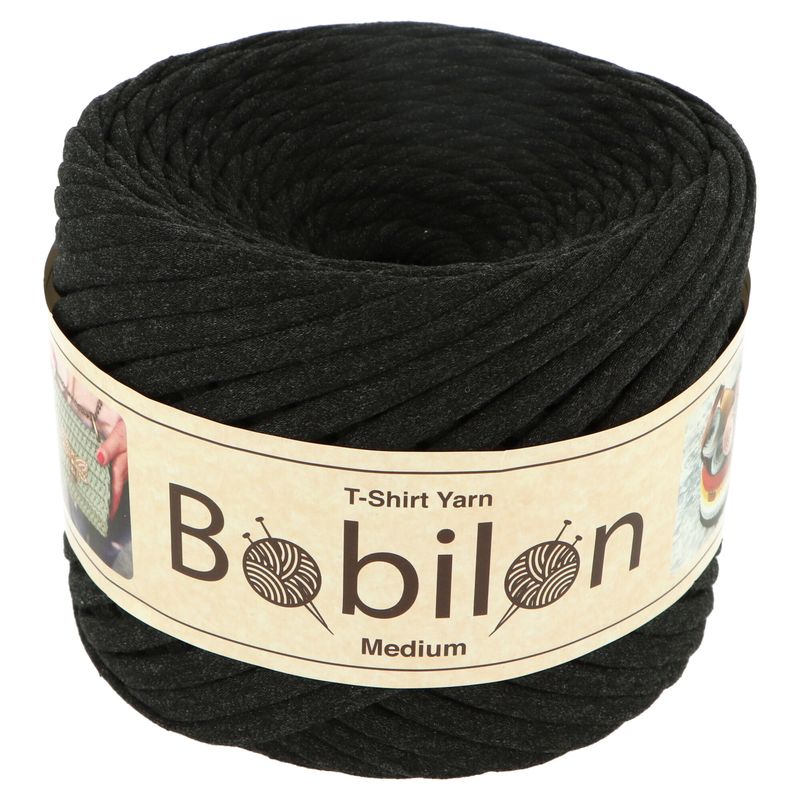 Bobilon tričkovina 492 sivo čierna 7- 9 mm 100 m