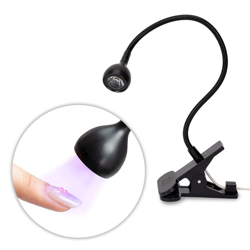 Bodová LED lampa na nechty NTN Premium 3W čierna