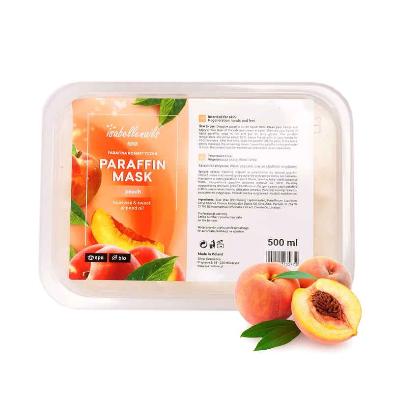 Broskyňový parafín 500 ml