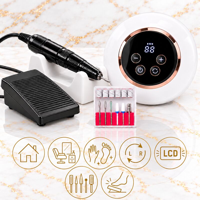 Brúska na nechty Molly Nails M23 – 68 W, 50 000 ot./min.