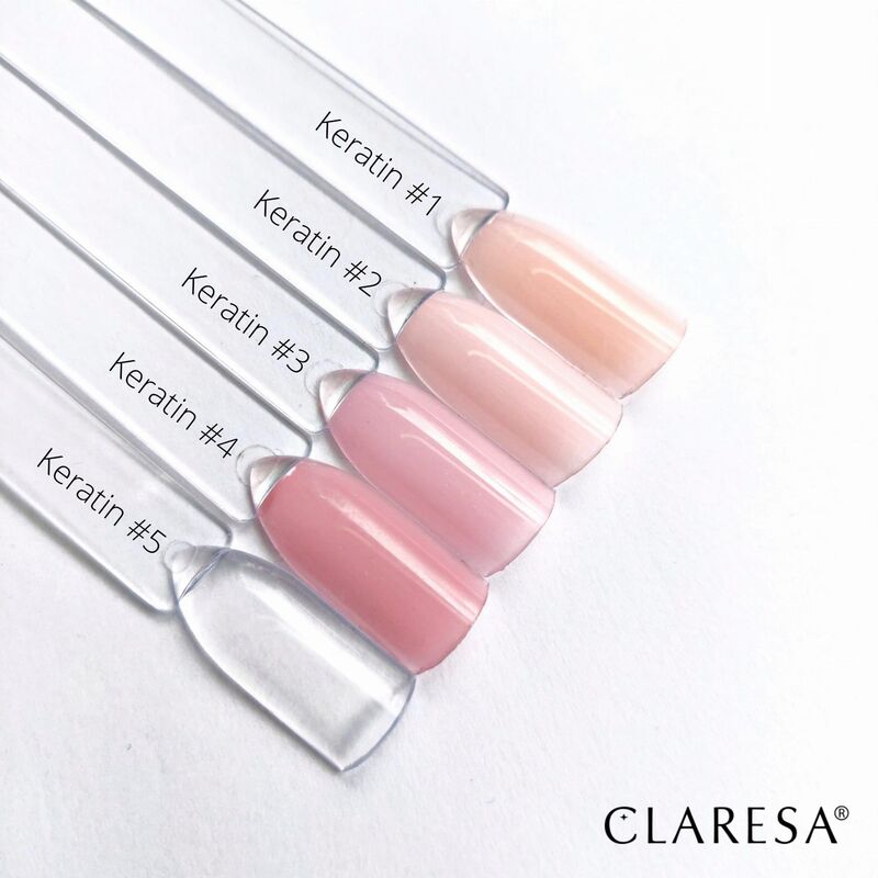 CLARESA Extend Care 5 in 1 KERATIN podkladová báza 5g - rôzne