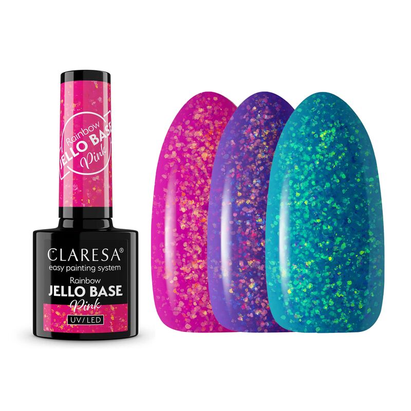 Claresa Rainbow Jello Base podkladová báza 5g - rôzne farby