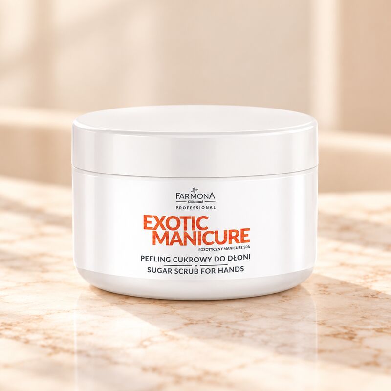 Cukrový peeling na ruky Farmona Exotic Manicure 300g