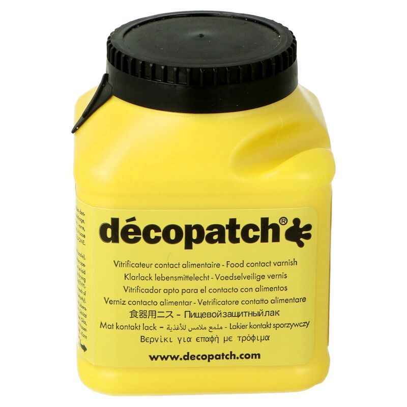 Décopatch lak na dekupáž predmetov prichádzajúcich do styku s jedlom 180 ml
