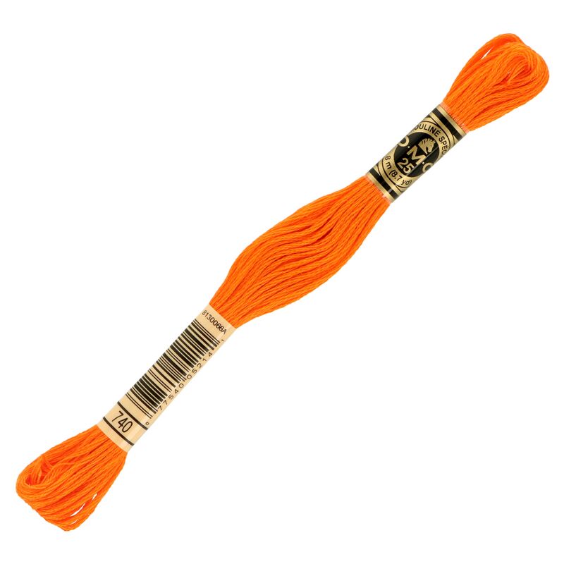 DMC Mouliné Spécial 740 oranžová