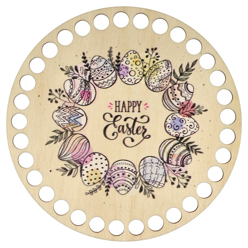 Dno na obháčkovanie Veľkonočné vajíčka 15cm