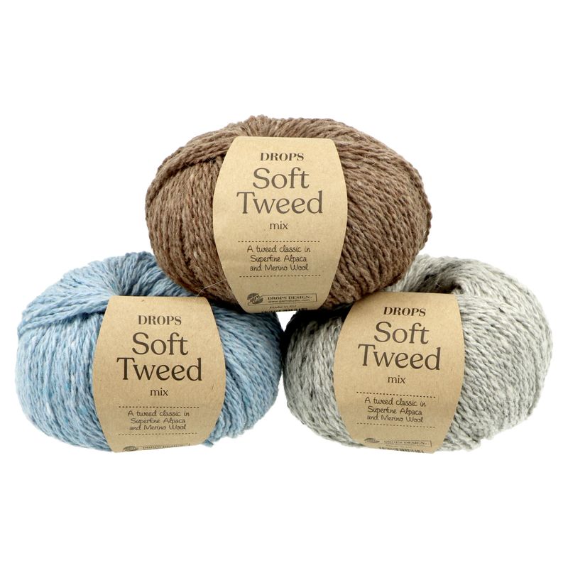 Drops Soft Tweed 50g 130m