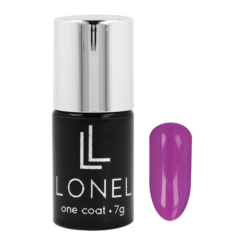 Fialový gél lak LONEL One Coat 006 7g