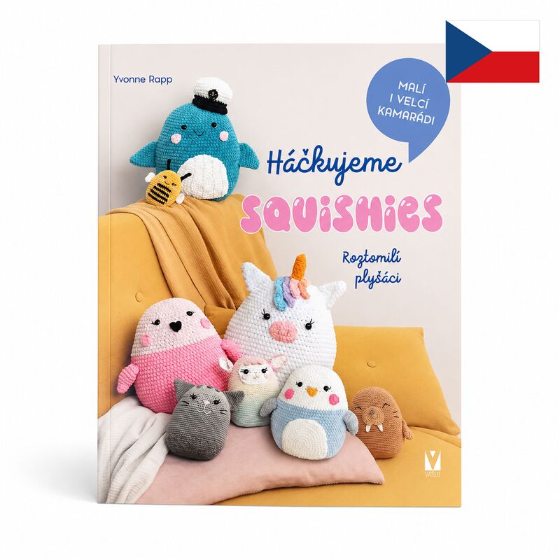 Háčkujeme squishies - Roztomilí plyšáci