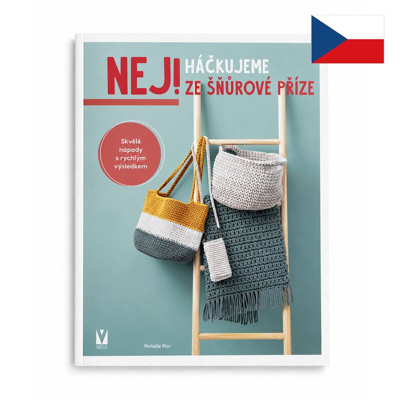 Háčkujeme ze šňůrové příze - Skvělé nápady s rychlým výsledkem