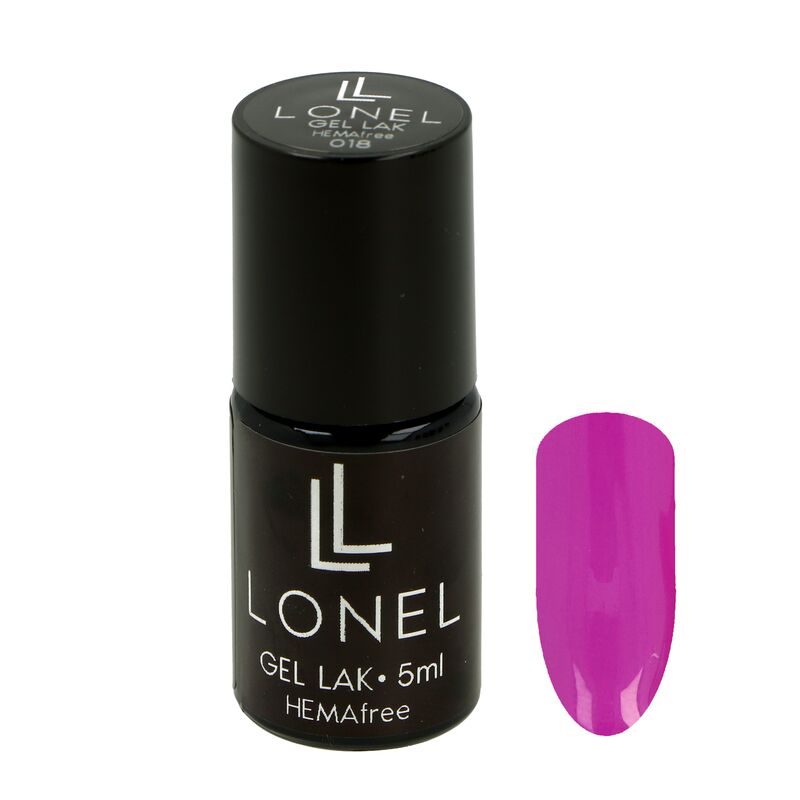 HemaFree gél lak LONEL 008 fialový 5ml