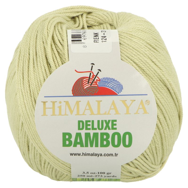 Himalaya Deluxe Gomitolo Di Lana Bambù E Cotone – 60% Bambù 40% Cotone, 100g / 250mt, Colore 124-09 (Rosso E Rosa) – Fai Da Te E Maglia