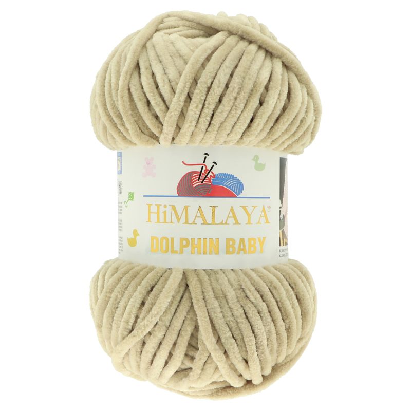 Himalaya Dolphin Baby super volumineus garen - 1 pak/streng, 100 gr/3,5 oz, 120 mt/132 yd - deken, fluweel, breien, amigurumi, babygaren 80317