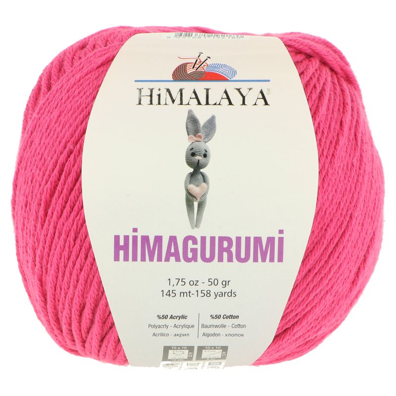 Himalaya Himagurumi 30118  tmavá ružová