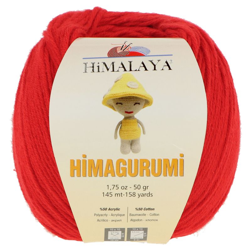 Himalaya Himagurumi 30132 ohnivo červená