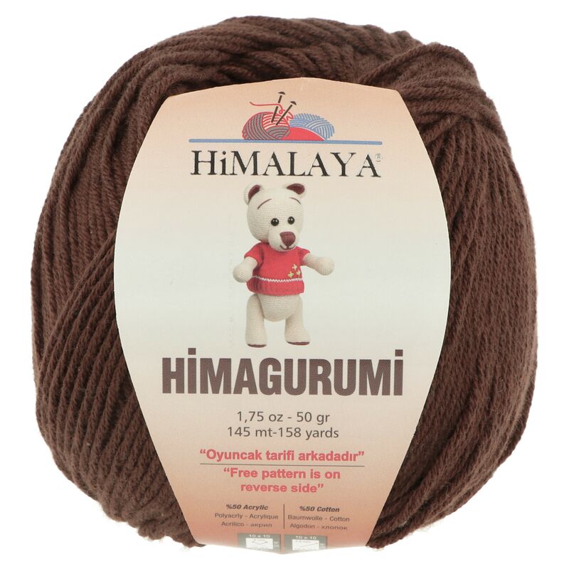 Himalaya Himagurumi 30172 tmavo hnedá