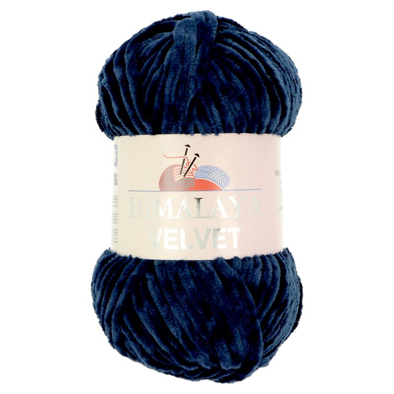 Himalaya Velvet 90021 indigo modrá