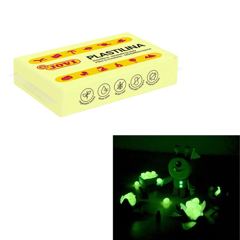 JOVI plastelína svietiaca v tme 50g