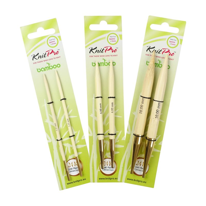 KnitPro Bamboo vymeniteľné bambusové ihlice 11,5cm