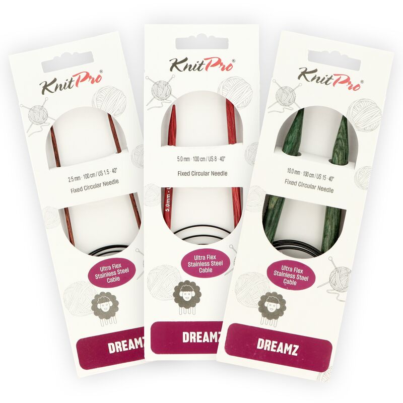 KnitPro Dreamz kruhové ihlice na pletenie 100cm