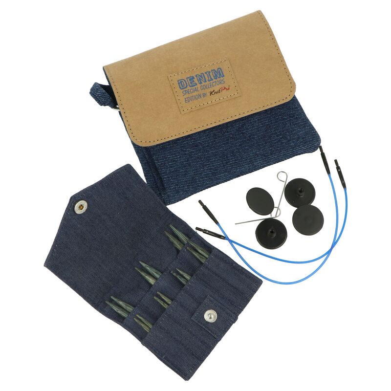 KnitPro Indigo Wood Mini set ihlíc