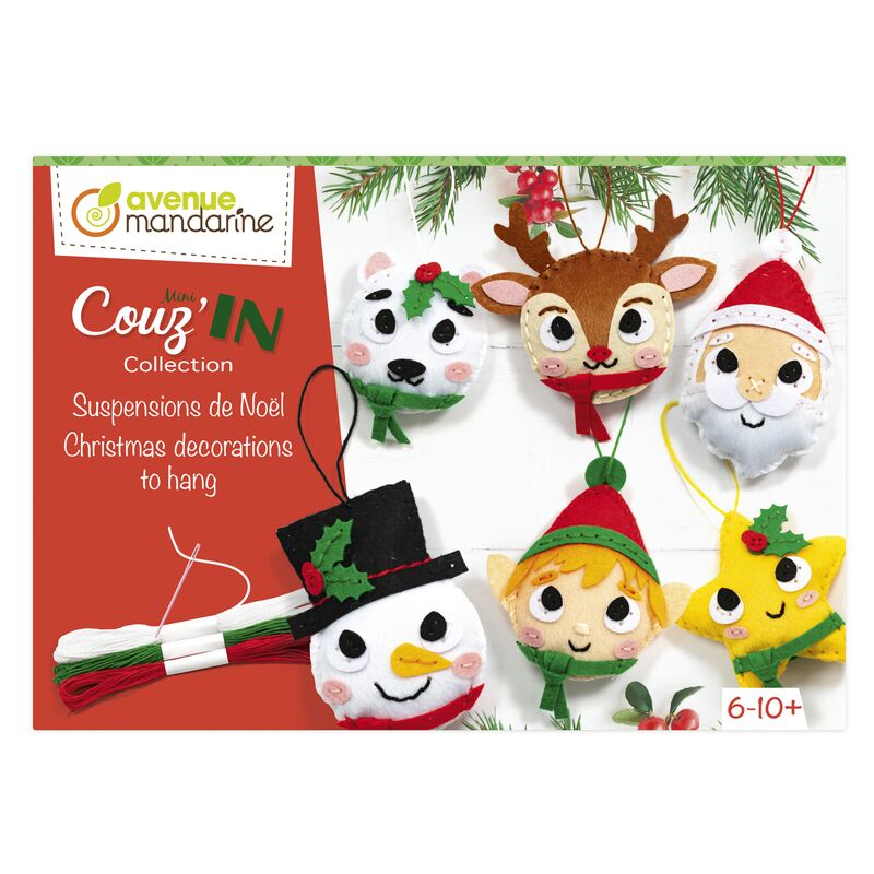 Kreatívna súprava vianočných ozdôb Mini Couz´in Xmas