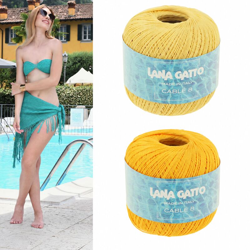 Lana Gatto Cable 8 50g 283m